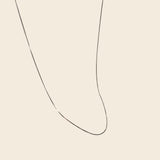 Silver Snake Necklace