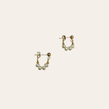 Wrapped Pearl Studs