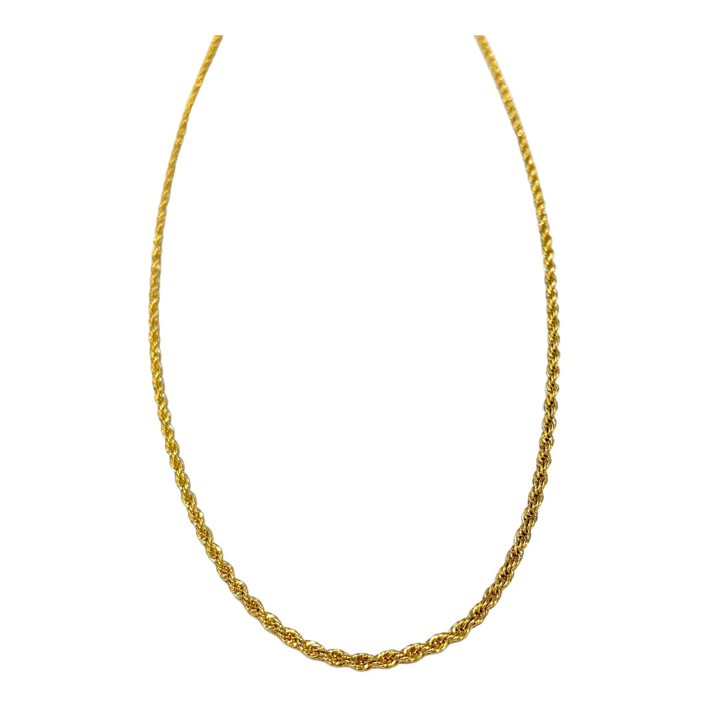 Chunky Gold Rope Chain
