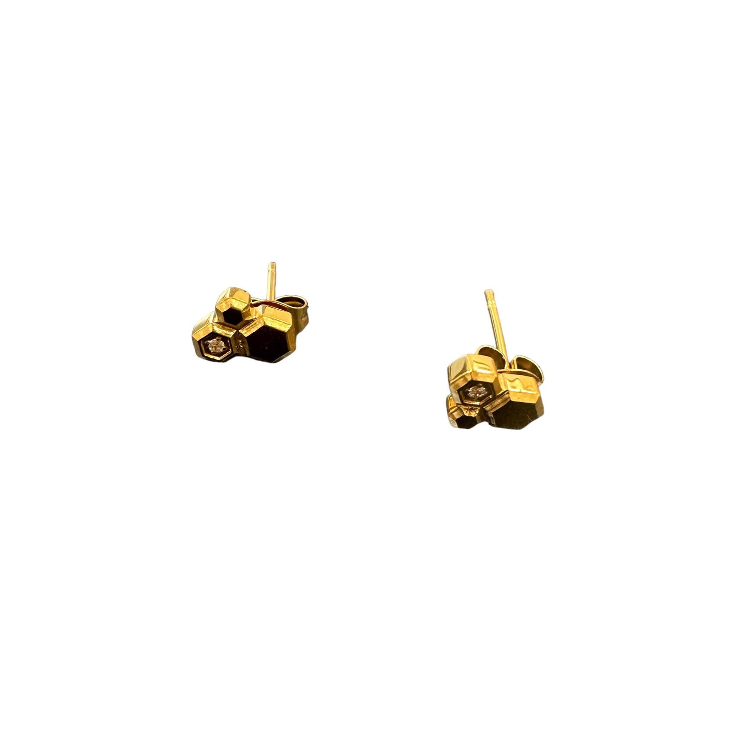 Trio-gold Studs