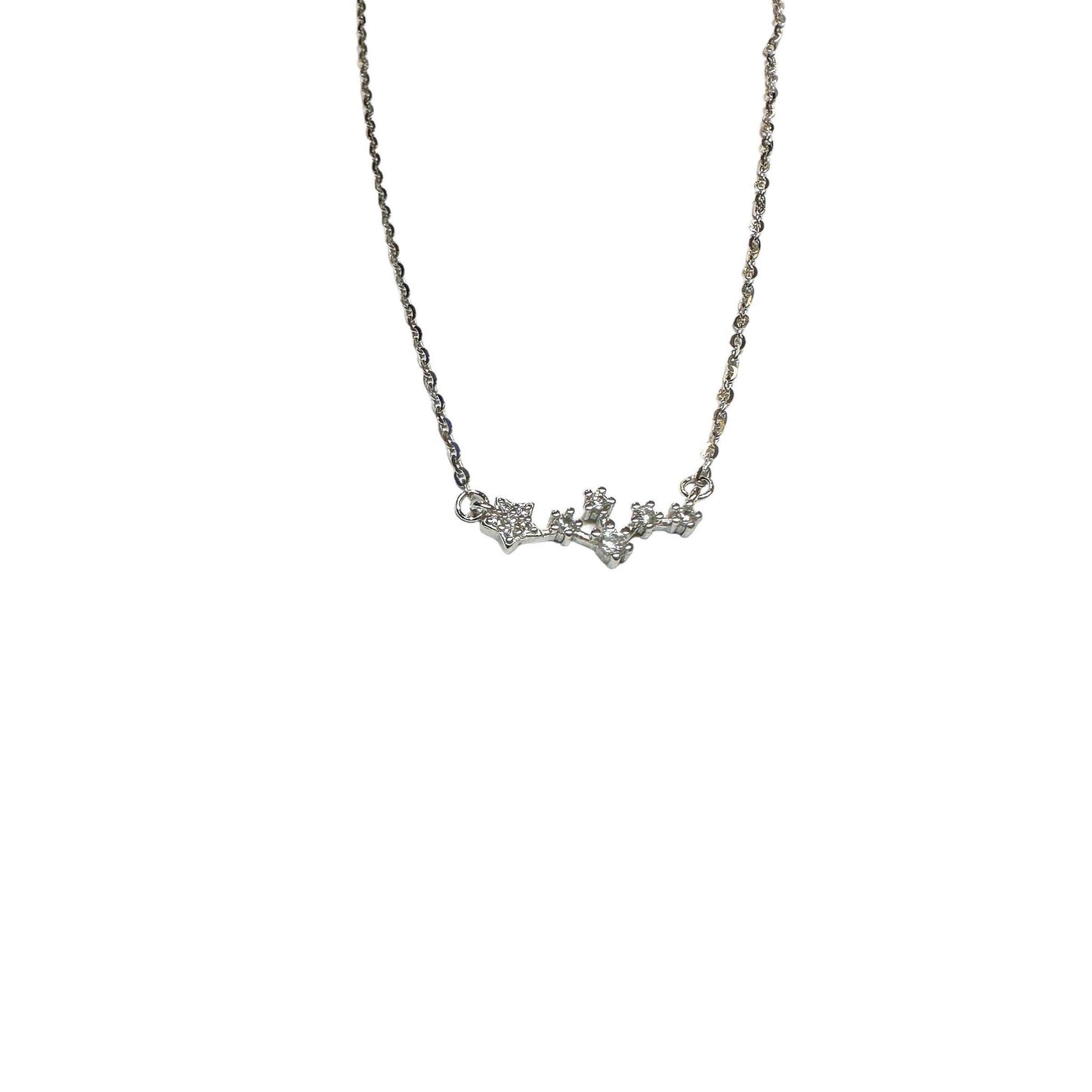 Stars on the chain Silver Necklace