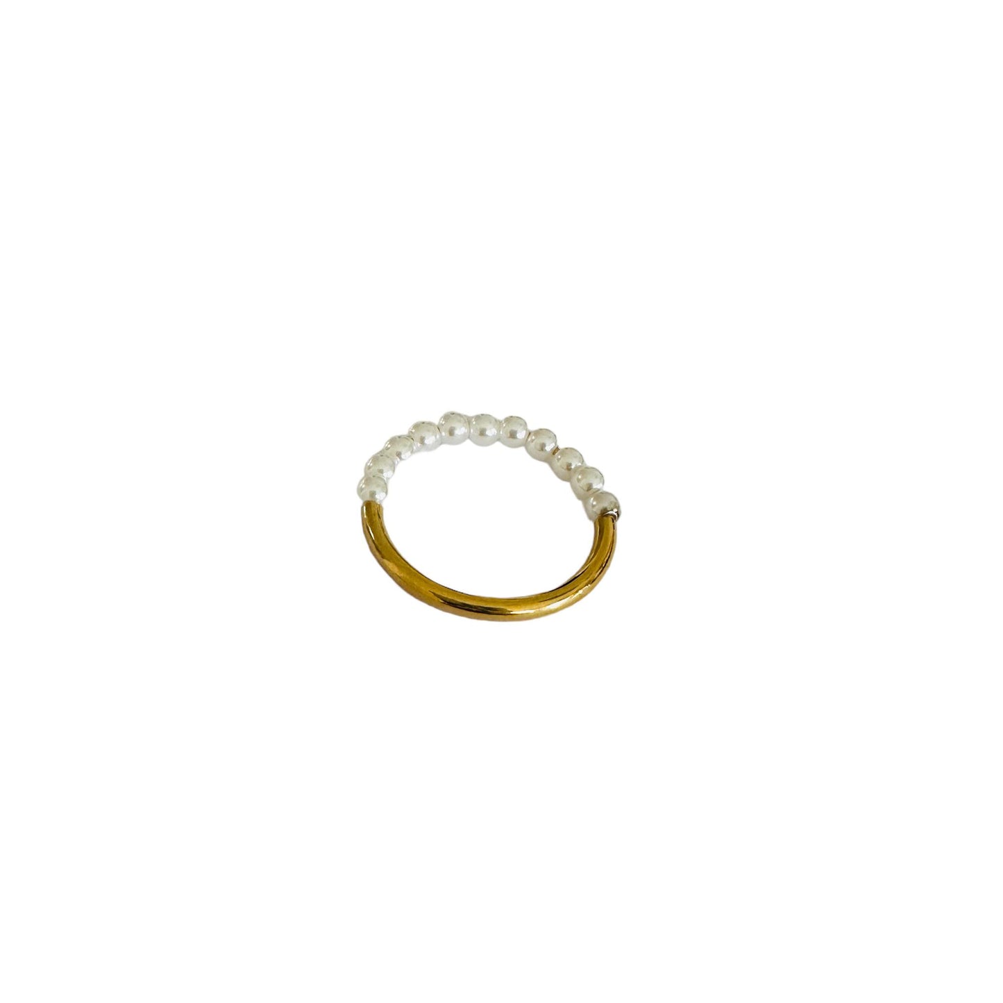 Moving Pearl Ring(Swaroski pearl )