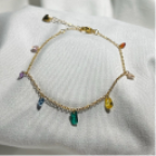 Rainbow Gem Bracelet