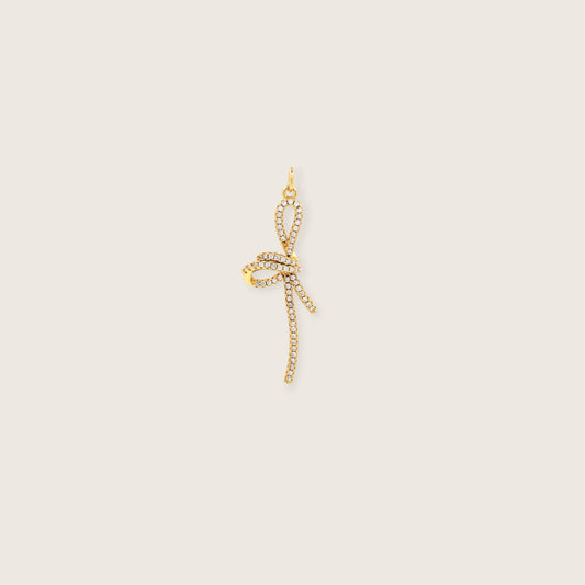 Sparkle Bowtie Charm