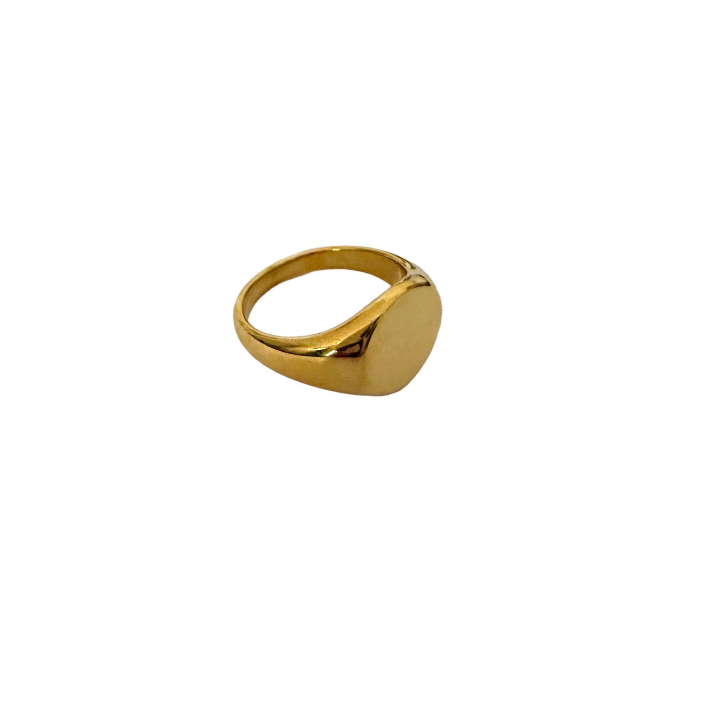 Rounded Signet Ring