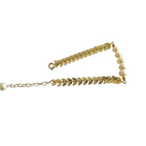 Pearl & Leaf Bracelet