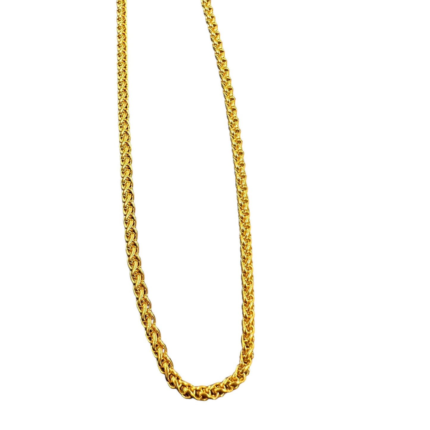 Gold Solid Rope Chain