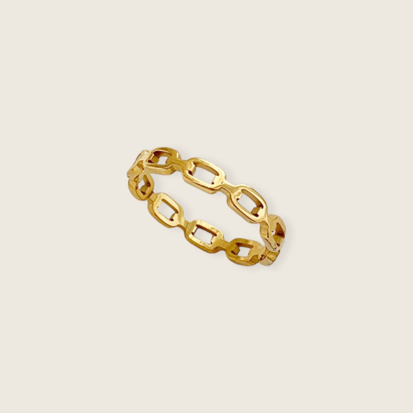 Chain Links Ring