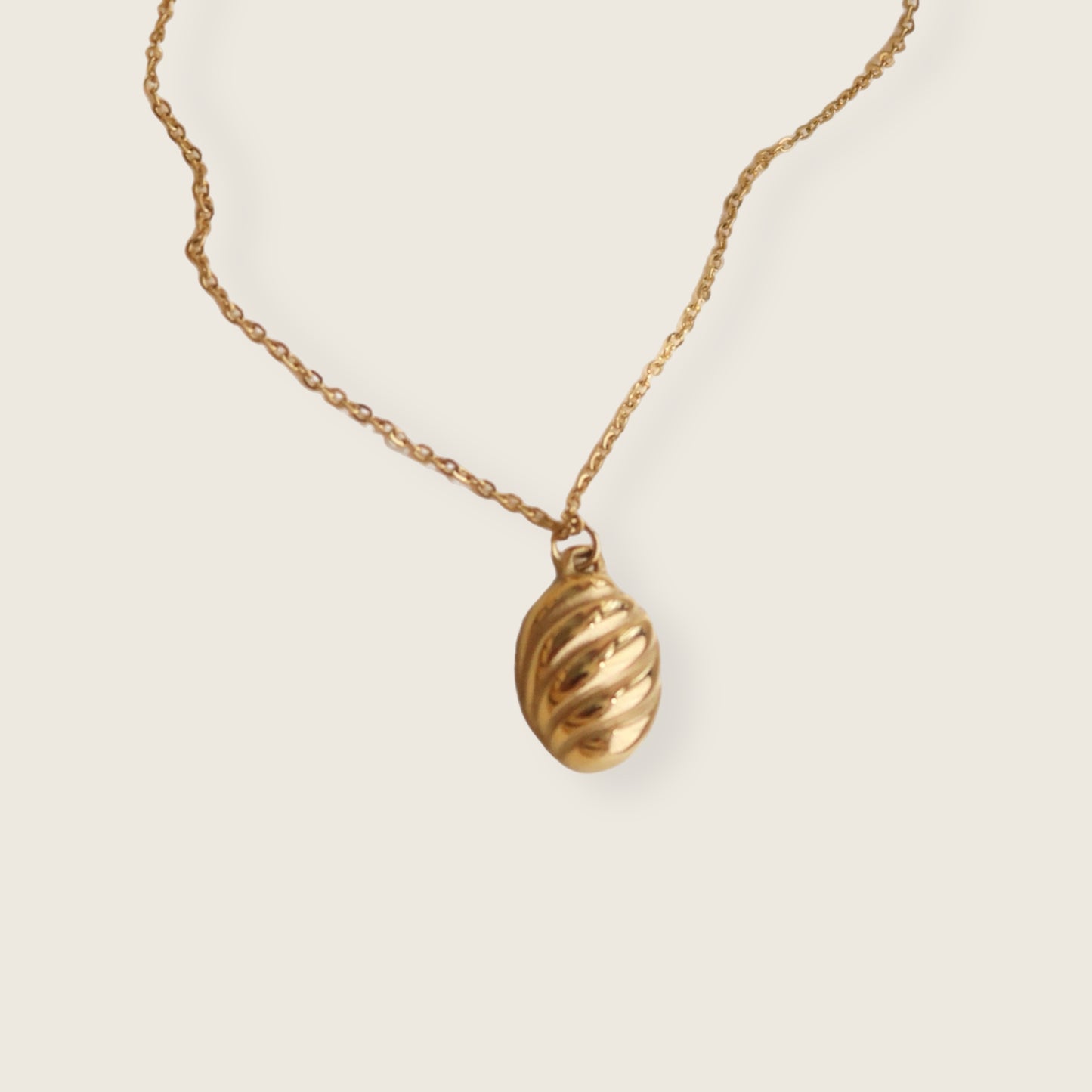 Croissant Pendant Necklace