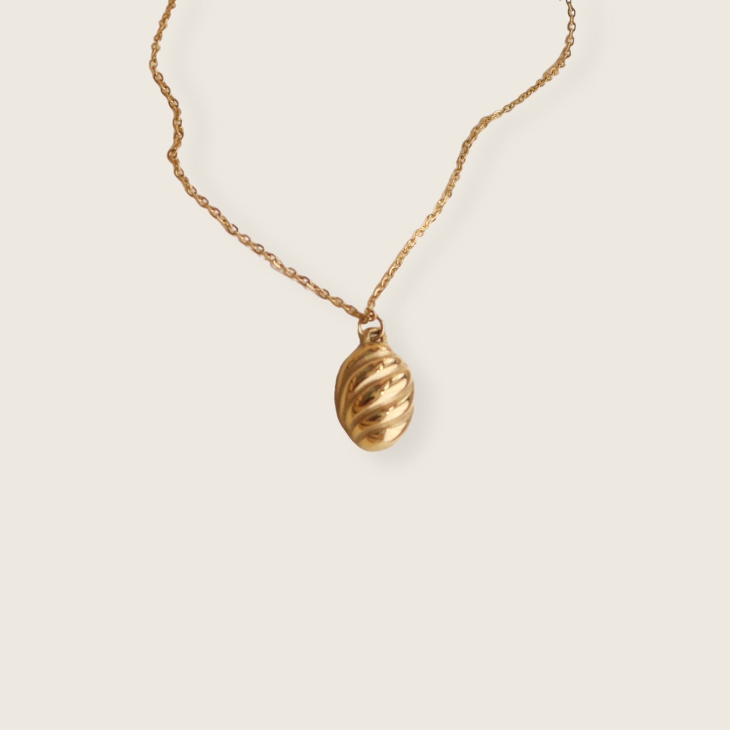 Croissant Pendant Necklace