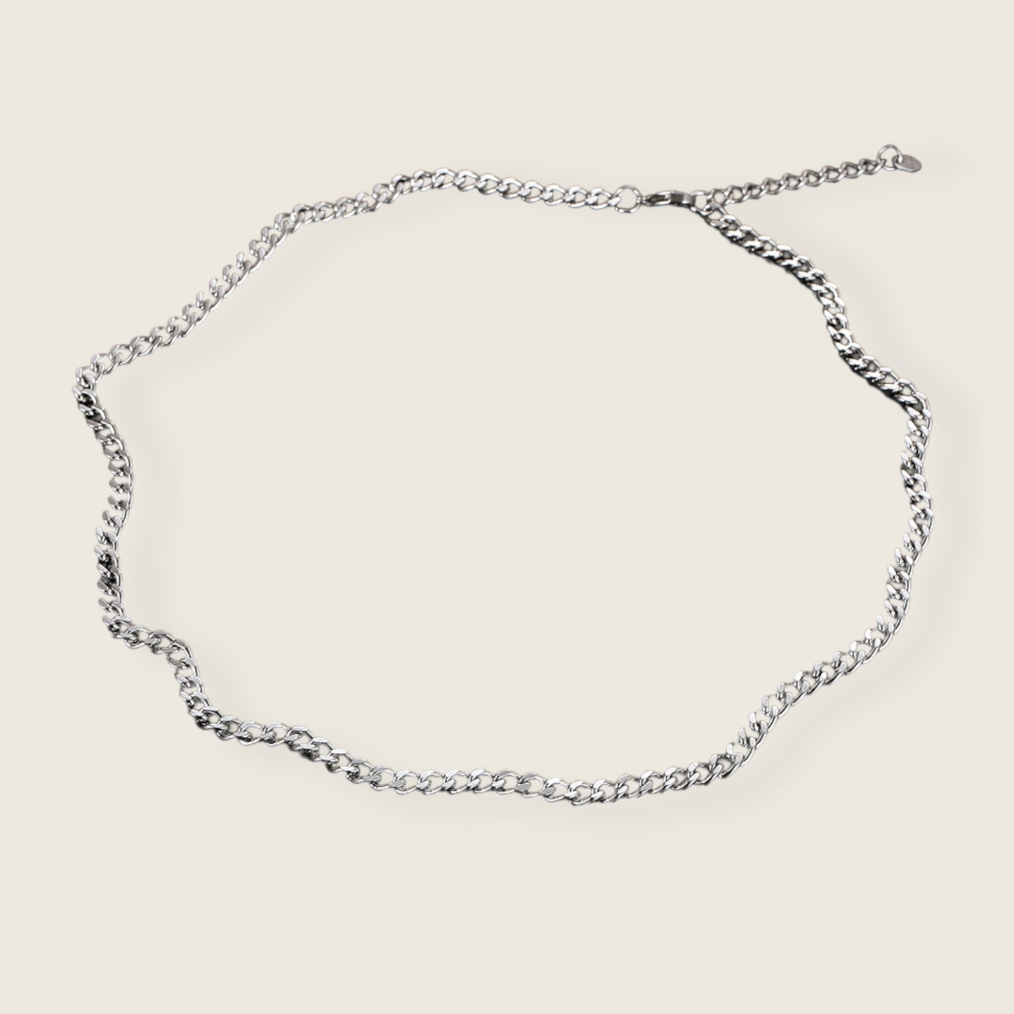 Boyfriend Cuban Chain Necklace(Medium/Small)