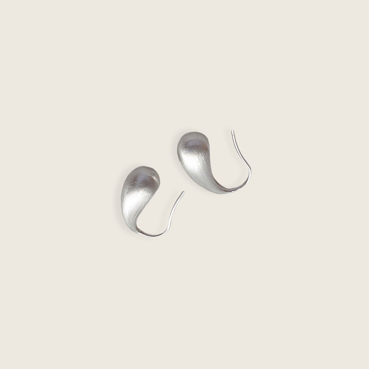 Streamlined Silver Studs