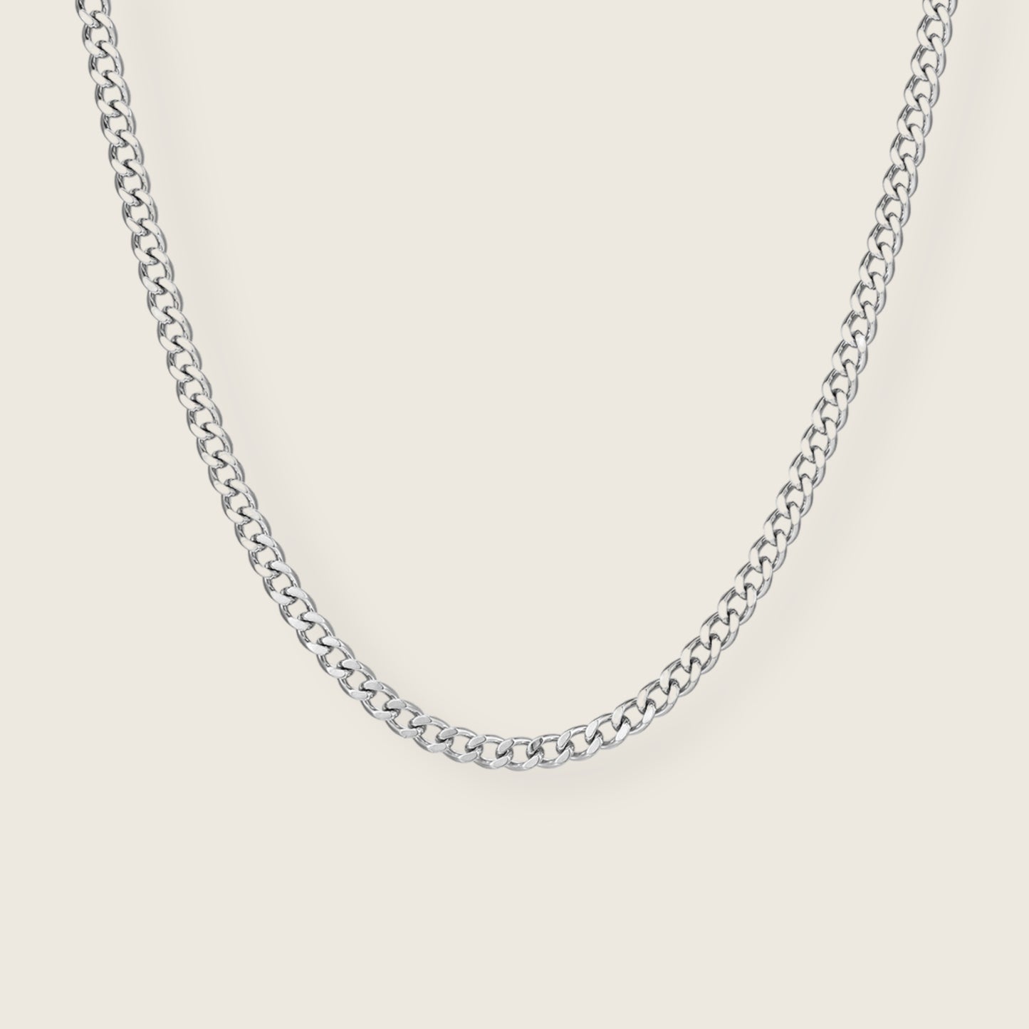 Boyfriend Cuban Chain Necklace(Medium/Small)