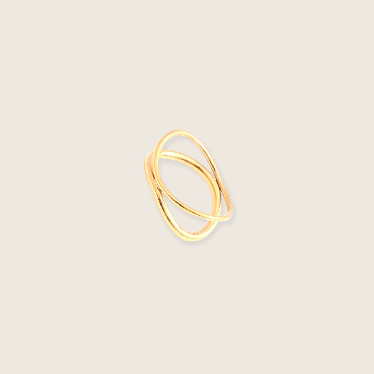 Chunky Criss-Cross Ring