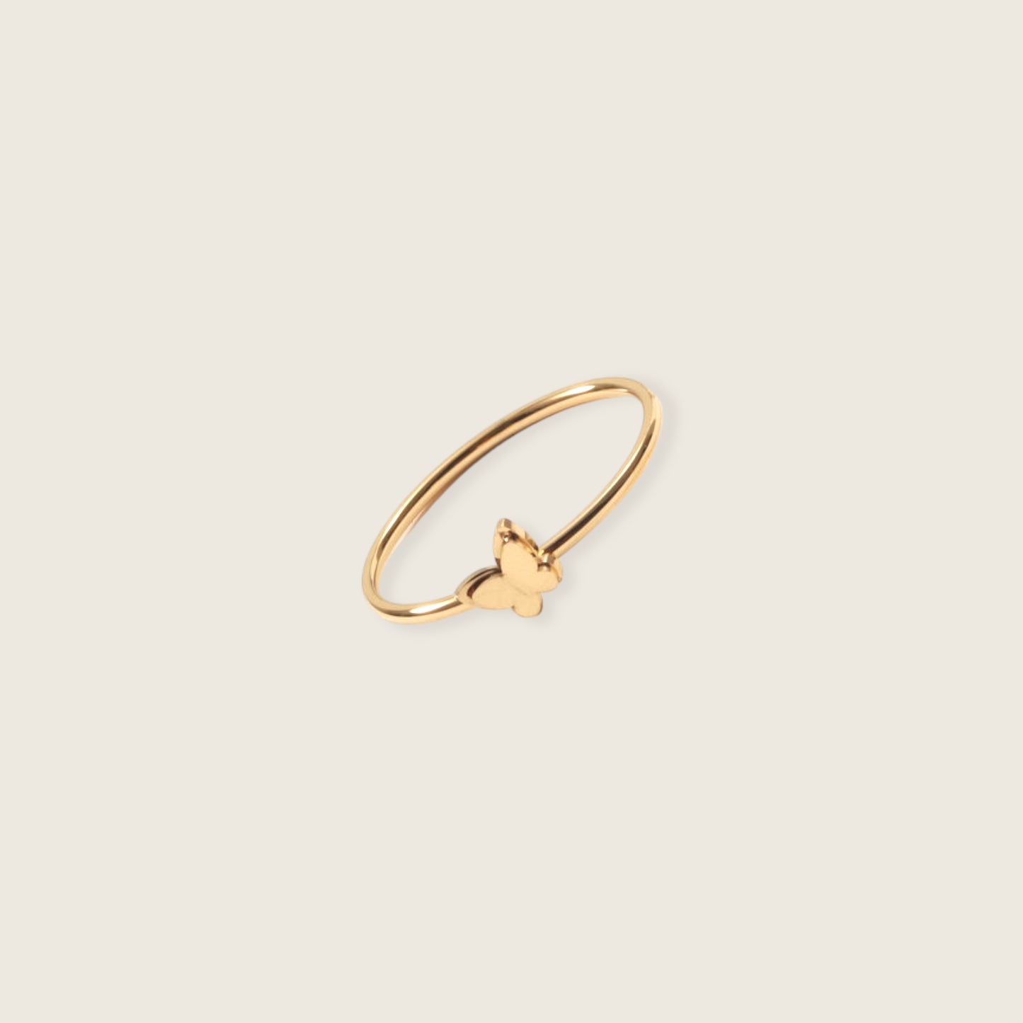 Dainty Butterfly Ring