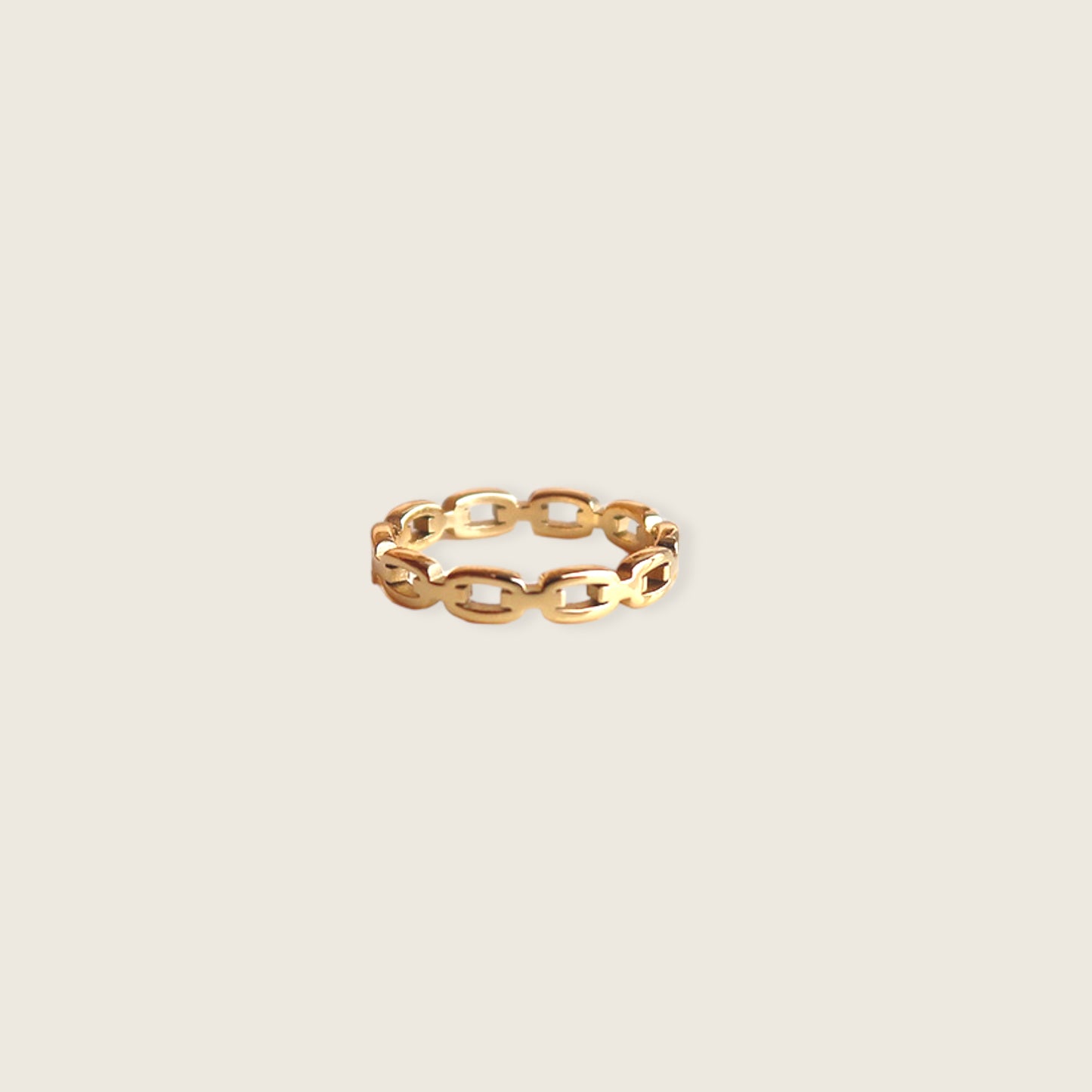 Chain Links Ring