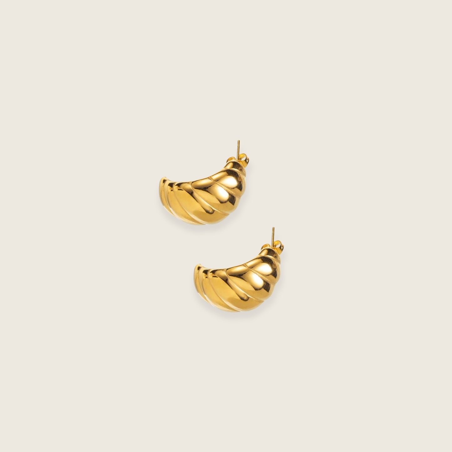 Croissant Ear Studs