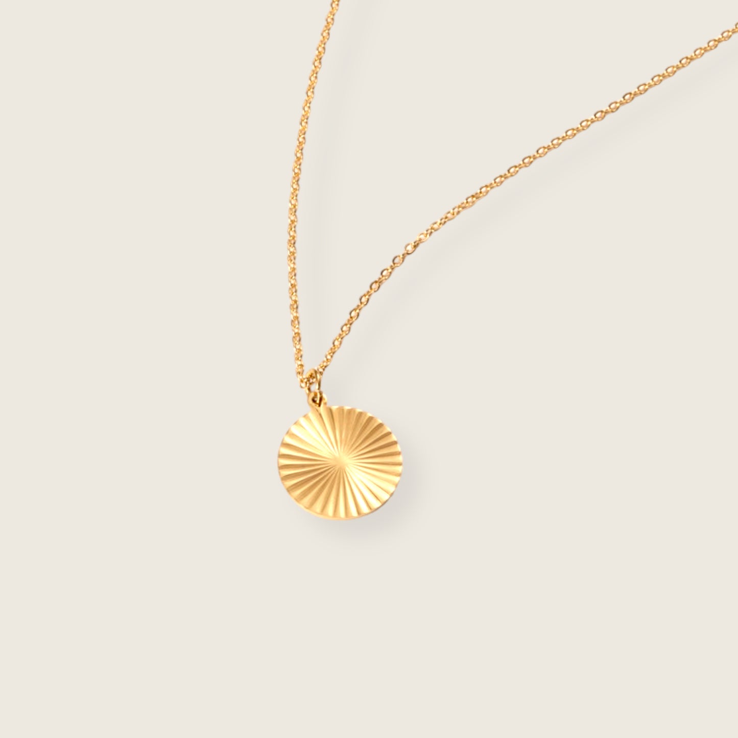 Circle Sunburst Pendant