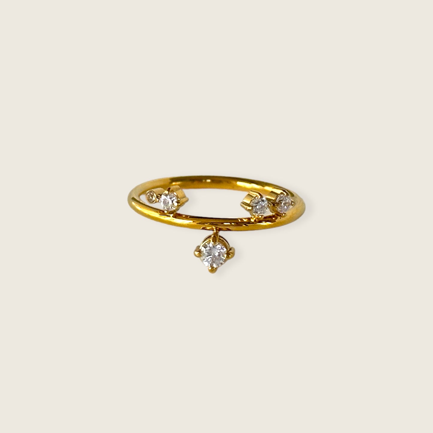 Blossom Trio Diamond Ring