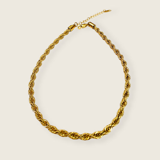 Chunky Gold Rope Chain