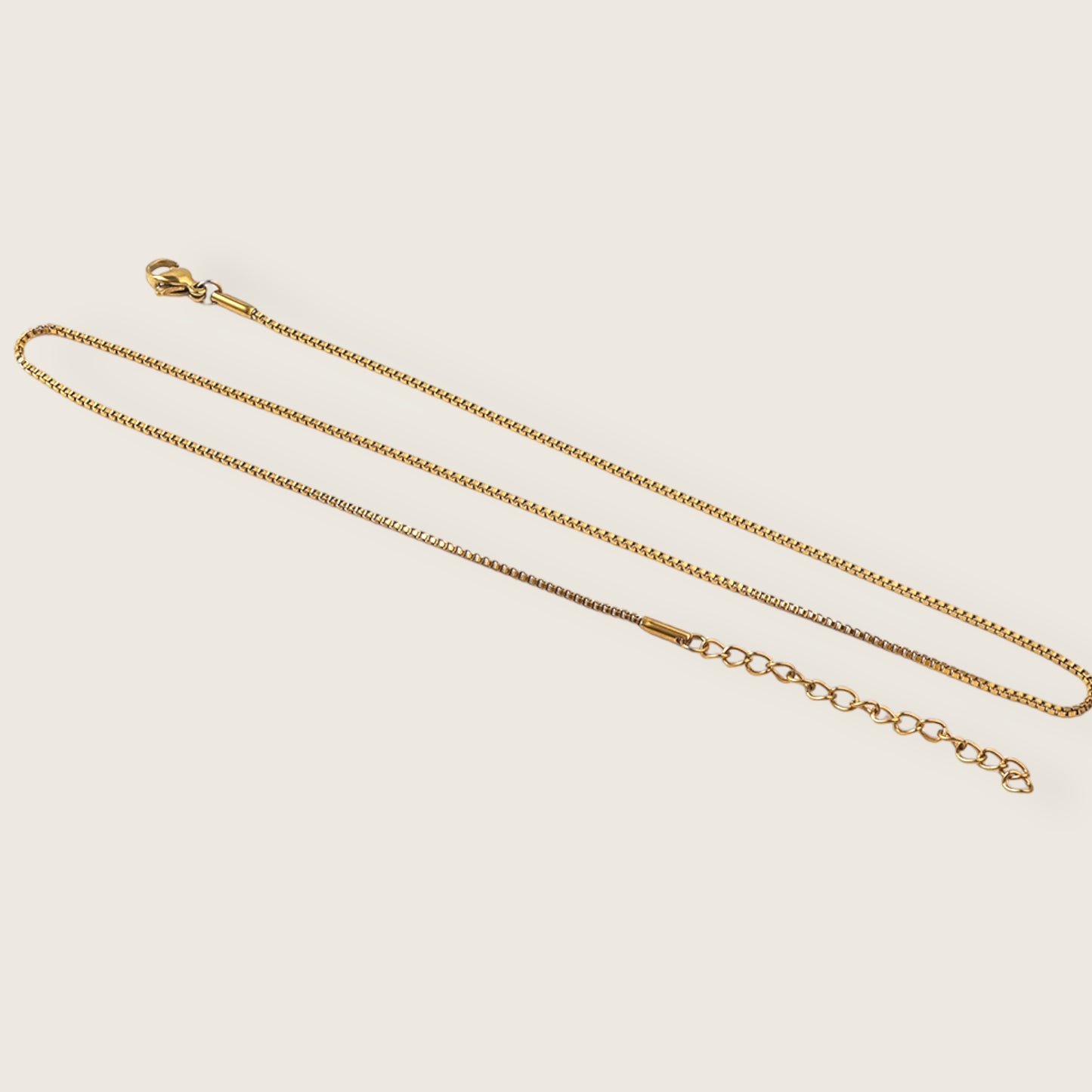 Dainty Gold Box Chain