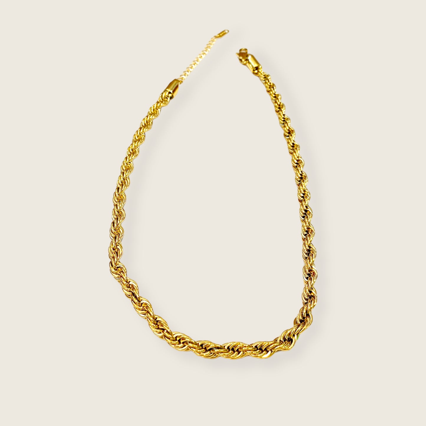 Chunky Gold Rope Chain