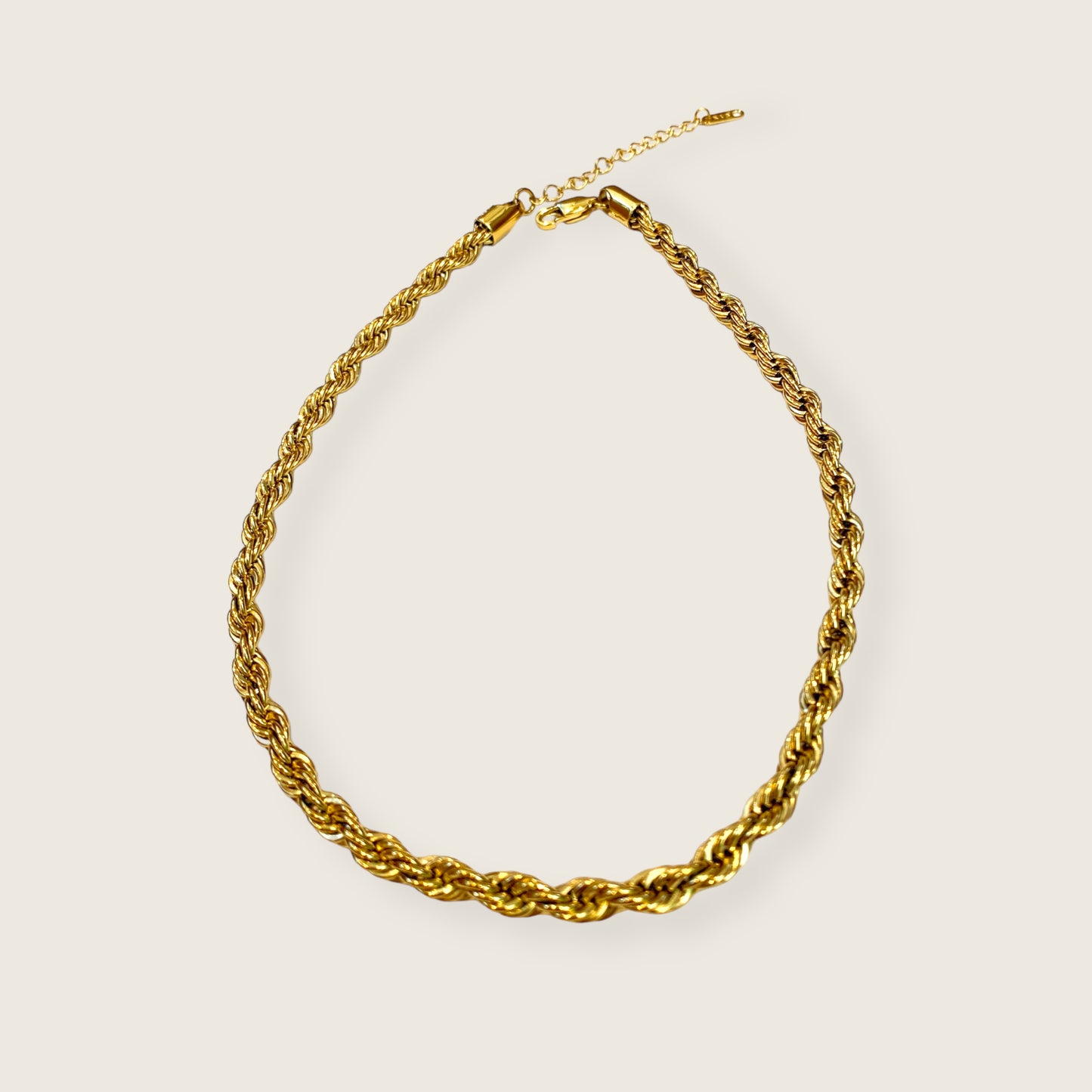 Chunky Gold Rope Chain