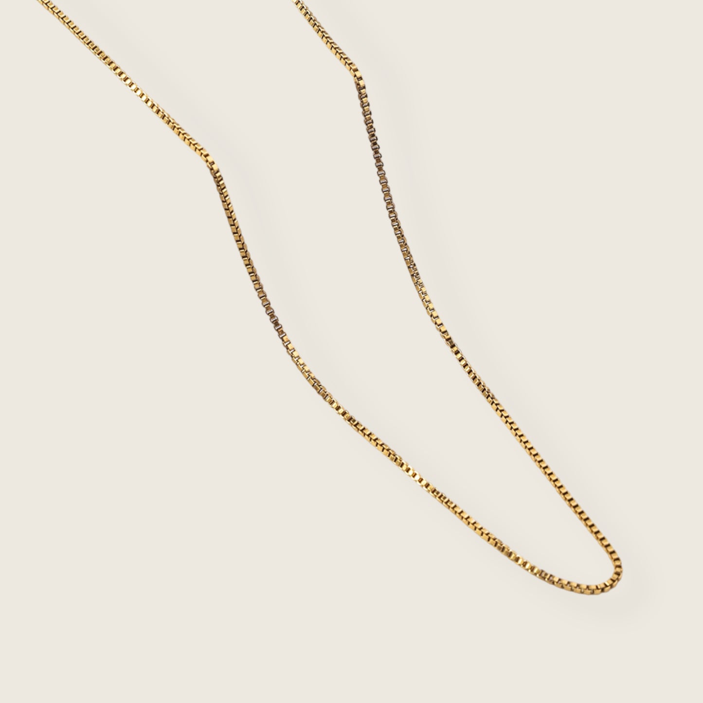 Dainty Gold Box Chain