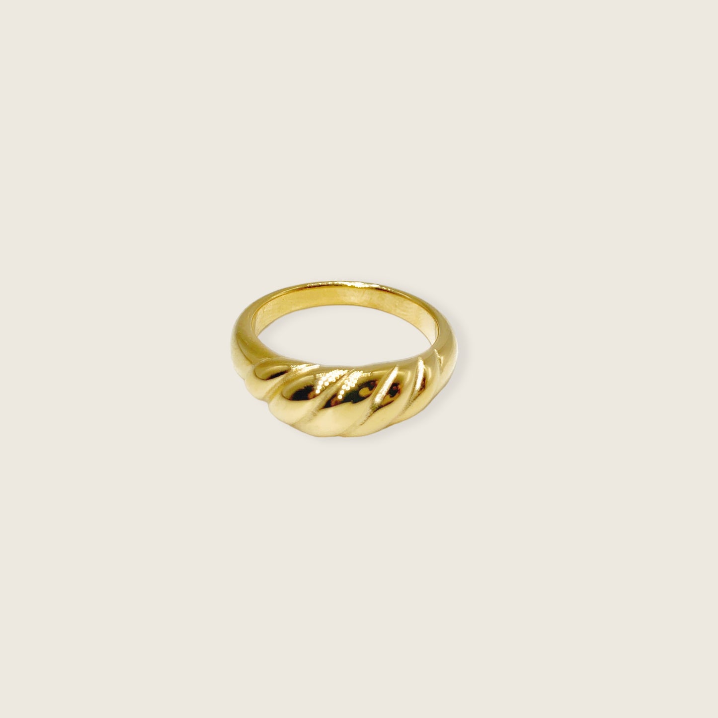 Croissant Dome Ring