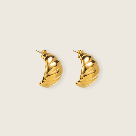 Croissant Ear Studs