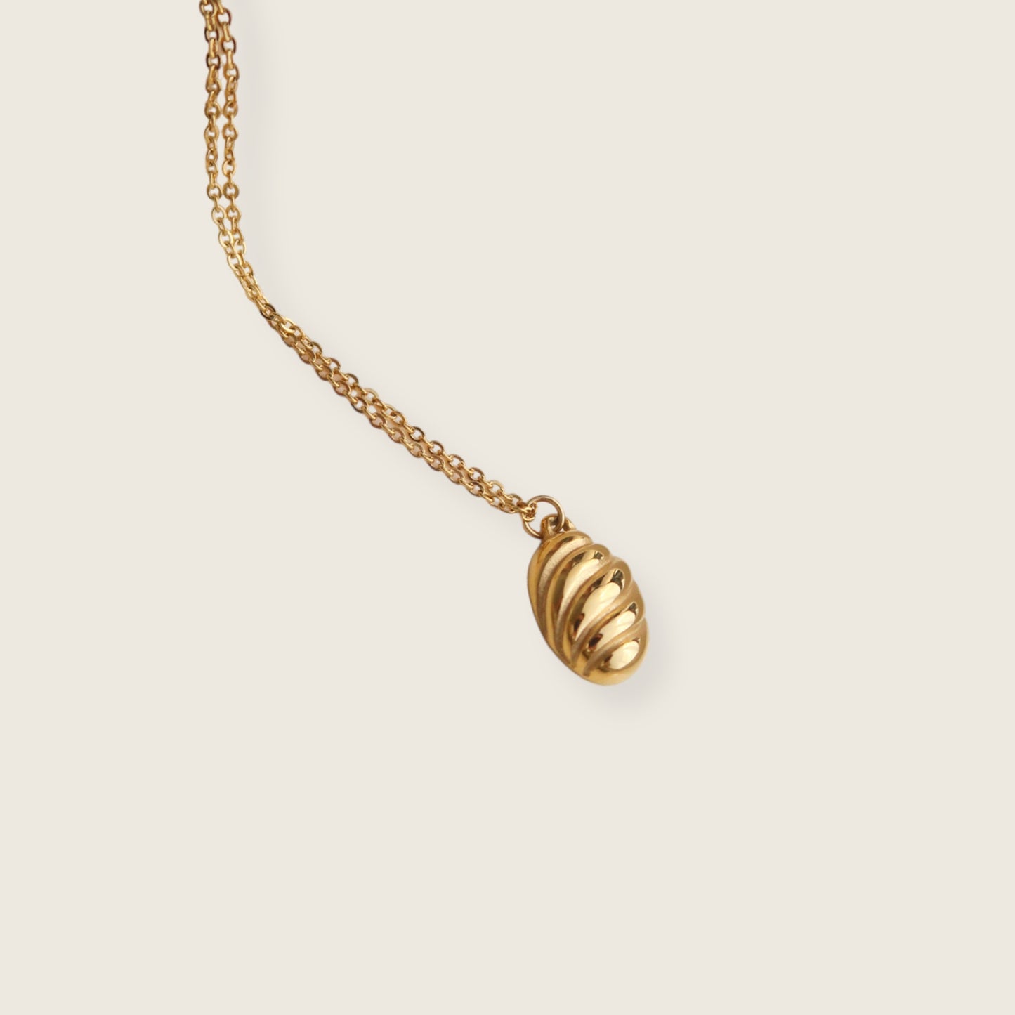 Croissant Pendant Necklace