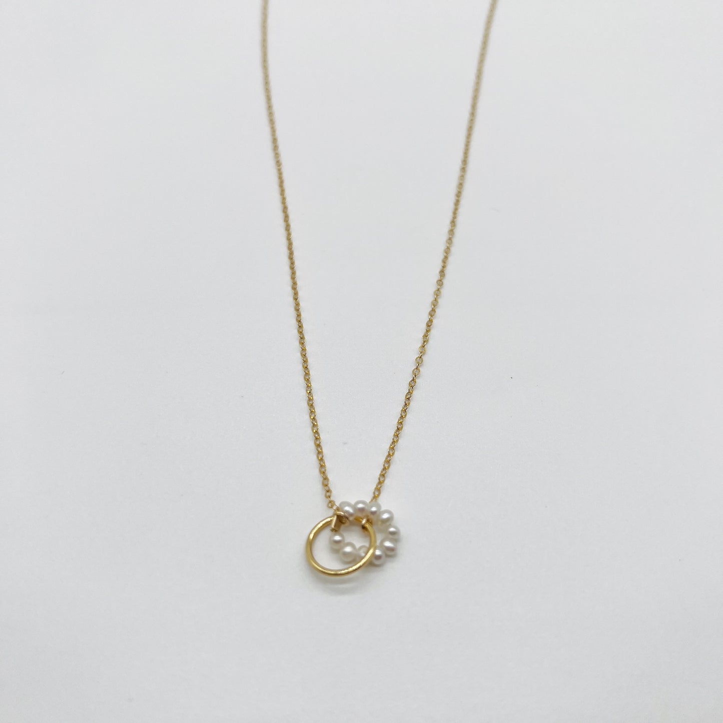 Pearl Circle Necklace