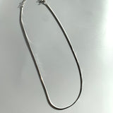 Silver Snake Necklace