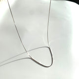 Silver Snake Necklace