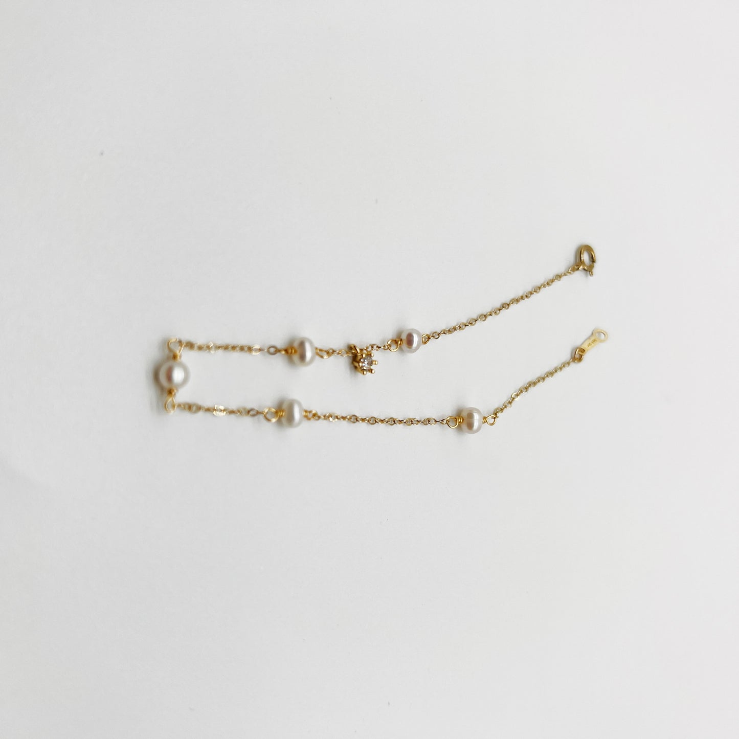Pearls & Zircon Bracelets