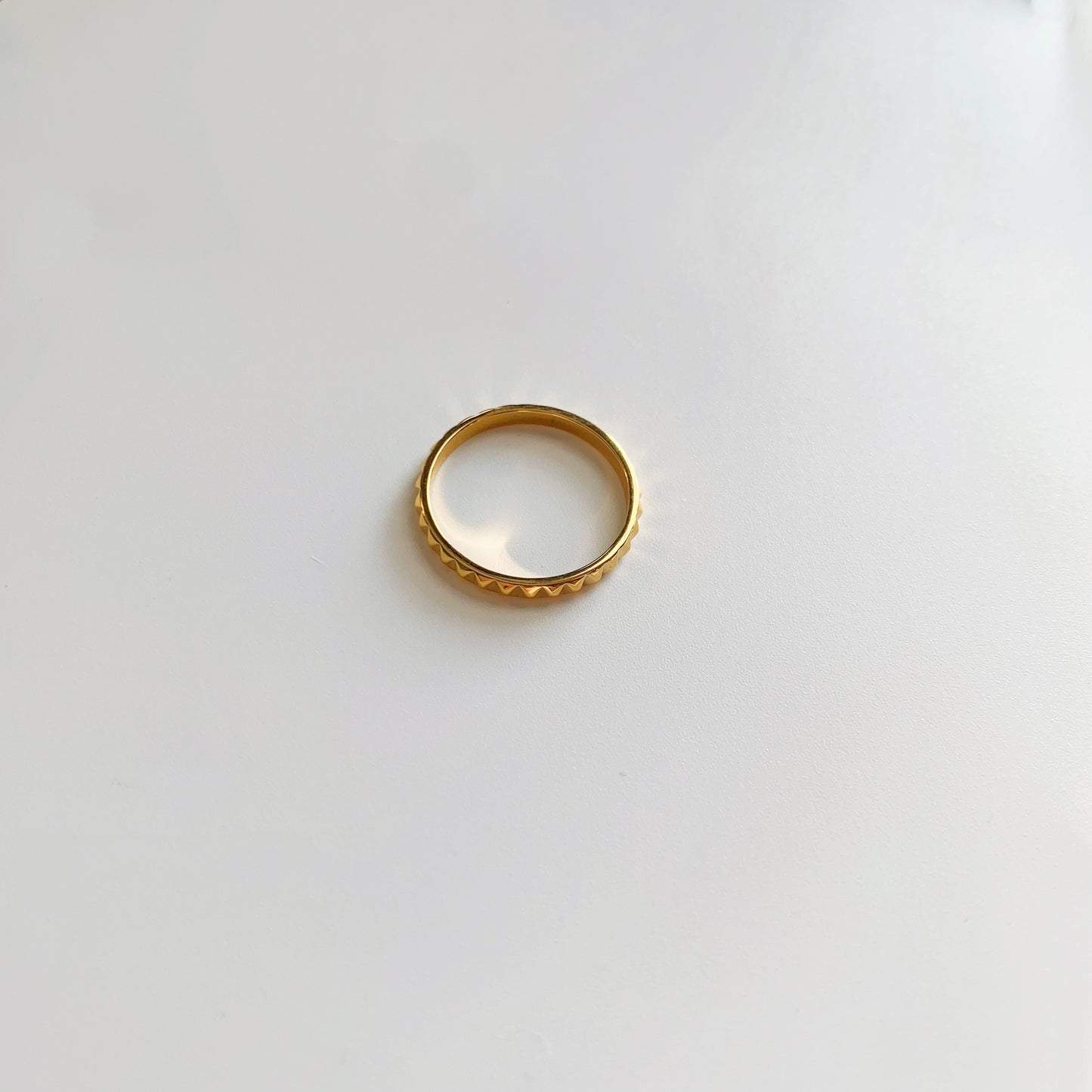 Gold Prism Ring