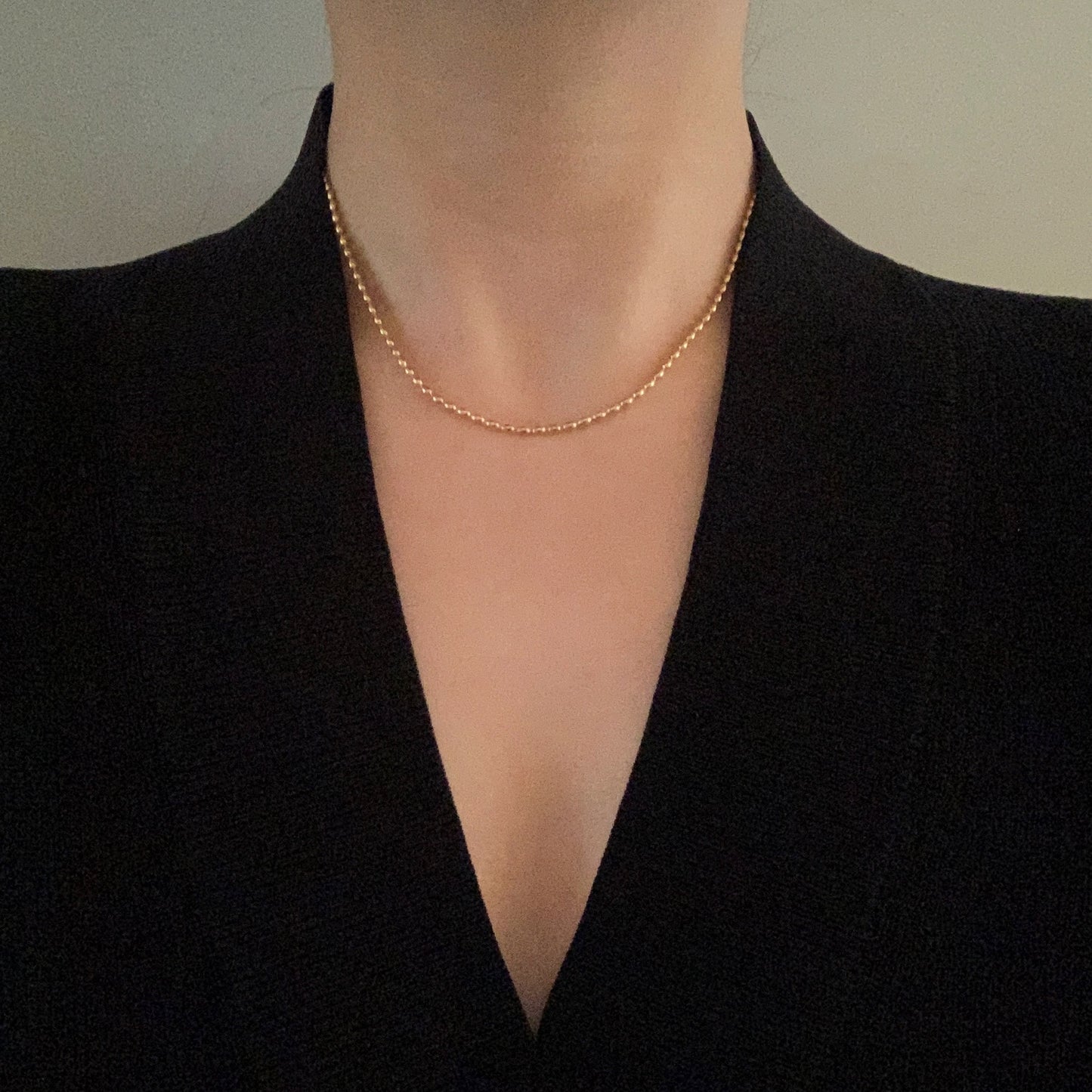 Simple Gold Chain Necklace