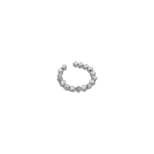 Silver Dot Adjustable Ring