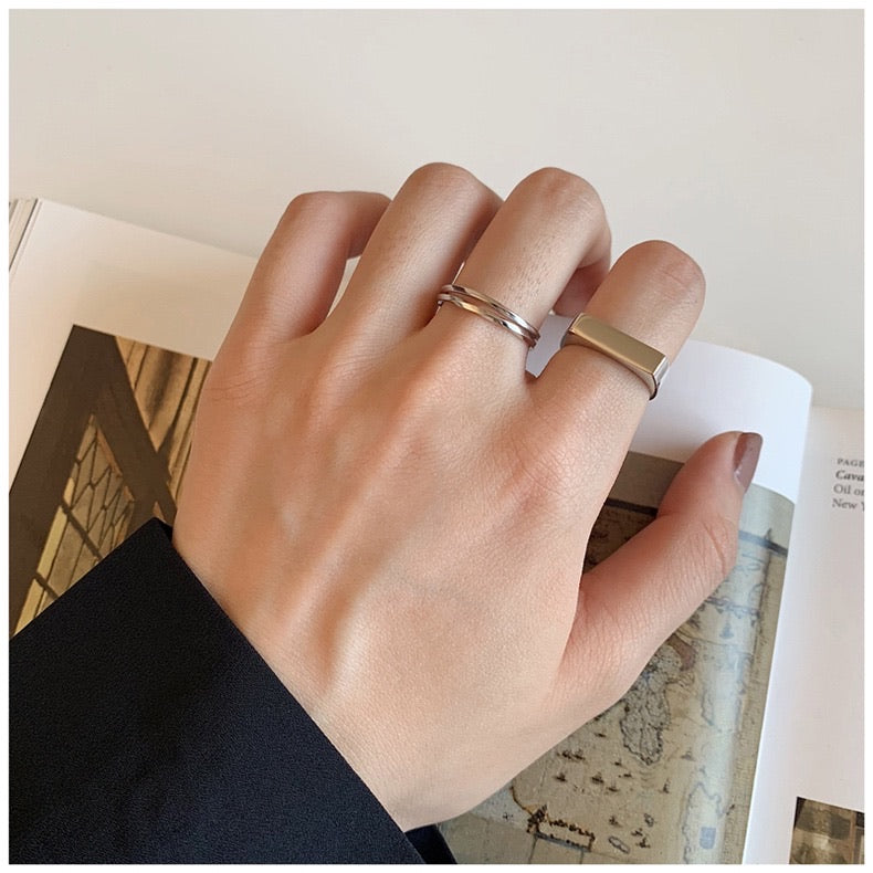 Simple Silver Ring