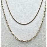 Layered Box & Paperclip Chain